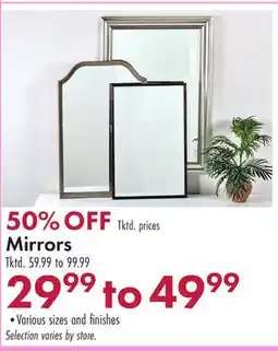 Boscov's Mirrors offer