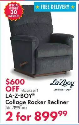 Boscov's LA-Z-BOY Collage Rocker Recliner offer