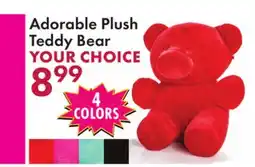 Boscov's Adorable Plush Teddy Bear offer