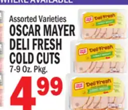 C Town OSCAR MAYER DELI FRESH COLD CUTS offer