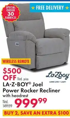 Boscov's LA-Z-BOY Joel Power Rocker Recliner offer