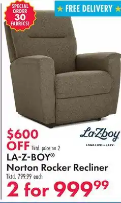 Boscov's LA-Z-BOY Norton Rocker Recliner offer