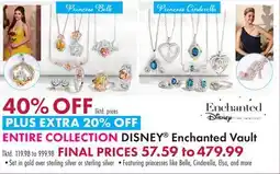 Boscov's DISNEY Enchanted Vault offer