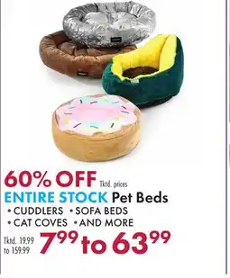 Boscov's ENTIRE STOCK Pet Beds offer