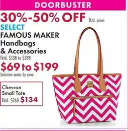 Boscov's FAMOUS MAKER Handbags & Accessories offer