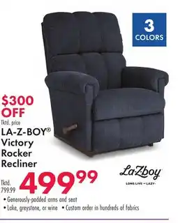 Boscov's LA-Z-BOY Victory Rocker Recliner offer