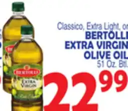 Bravo Supermarkets BERTOLLI EXTRA VIRGIN OLIVE OIL offer
