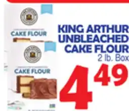 Bravo Supermarkets KING ARTHUR UNBLEACHED CAKE FLOUR offer