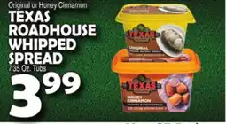 Bravo Supermarkets TEXAS ROADHOUSE WHIPPED SPREAD offer