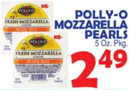 Bravo Supermarkets POLLY-O MOZZARELLA PEARLS offer