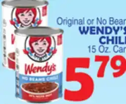 Bravo Supermarkets WENDY'S CHILI 15 Oz. Can offer