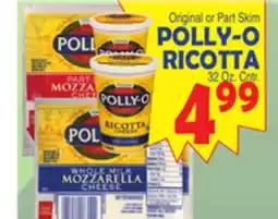 Bravo Supermarkets POLLY-O RICOTTA offer