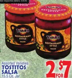 Bravo Supermarkets TOSTITOS SALSA offer