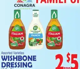 Bravo Supermarkets WISHBONE DRESSING offer