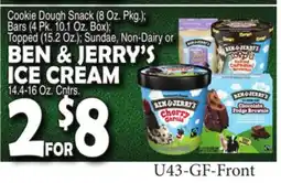 Bravo Supermarkets BEN & JERRY'S ICE CREAM offer