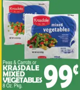 Bravo Supermarkets KRASDALE MIXED VEGETABLES offer
