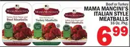 Bravo Supermarkets MAMA MANCINI'S ITALIAN STYLE MEATBALLS offer