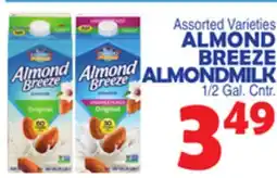 Bravo Supermarkets ALMOND BREEZE ALMONDMILK offer