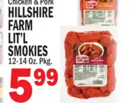 Bravo Supermarkets HILLSHIRE FARM LIT'L SMOKIES offer