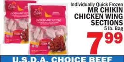 Bravo Supermarkets MR CHIKIN CHICKEN WING SECTIONS offer