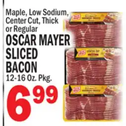 Bravo Supermarkets OSCAR MAYER SLICED BACON offer