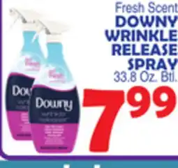 Bravo Supermarkets DOWNY WRINKLE RELEASE SPRAY offer
