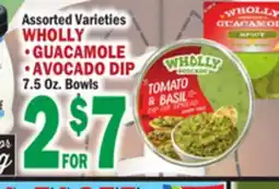 Bravo Supermarkets WHOLLY • GUACAMOLE • AVOCADO DIP offer
