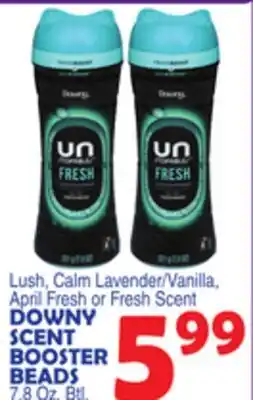 Bravo Supermarkets DOWNY SCENT BOOSTER BEADS offer