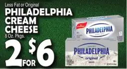Bravo Supermarkets PHILADELPHIA CREAM CHEESE offer
