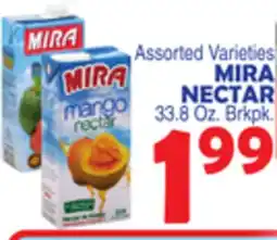 Bravo Supermarkets MIRA NECTAR 33.8 Oz. Brkpk offer