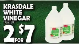 Bravo Supermarkets KRASDALE WHITE VINEGAR offer