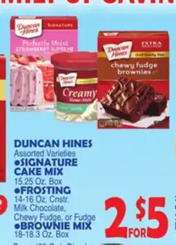 Bravo Supermarkets DUNCAN HINES offer