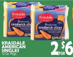Bravo Supermarkets KRASDALE AMERICAN SINGLES offer