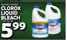 Bravo Supermarkets CLOROX LIQUID BLEACH offer