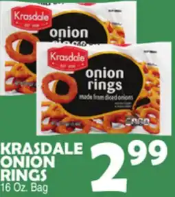 Bravo Supermarkets KRASDALE ONION RINGS offer