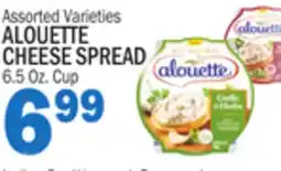 Bravo Supermarkets ALOUETTE CHEESE SPREAD offer
