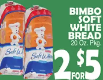 Bravo Supermarkets BIMBO SOFT WHITE BREAD offer