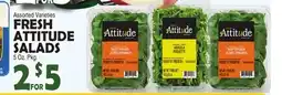 Bravo Supermarkets Fresh Attitude Salads offer