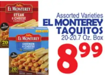 Bravo Supermarkets EL MONTEREY TAQUITOS offer