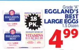 Bravo Supermarkets Eggland's Best Large Eggs offer
