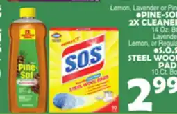 Bravo Supermarkets PINE-SOL 2X CLEANER 14 Oz. Btl offer