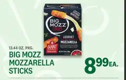 Kings Food Markets BIG MOZZ MOZZARELLA STICKS offer