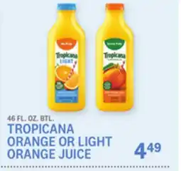 Kings Food Markets TROPICANA ORANGE OR LIGHT ORANGE JUICE offer