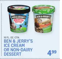 Kings Food Markets BEN & JERRY'S ICE CREAM OR NON-DAIRY DESSERT offer