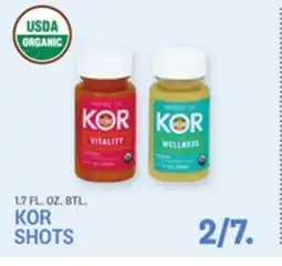 Kings Food Markets KOR SHOTS offer