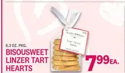 Kings Food Markets BISOUSWEET LINZER TART HEARTS offer