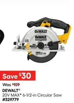 Lowe's 20V MAXF 6-1/2-in Circular Saw offer