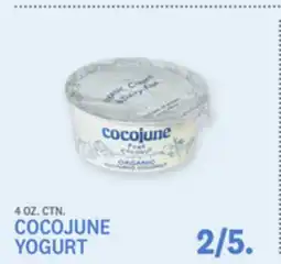 Kings Food Markets COCOJUNE YOGURT offer