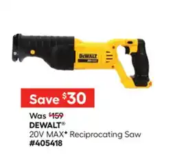 Lowe's 20V MAX Reciprocating Saw offer