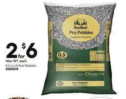 Lowe's 0.5-cu ft Pea Pebbles offer